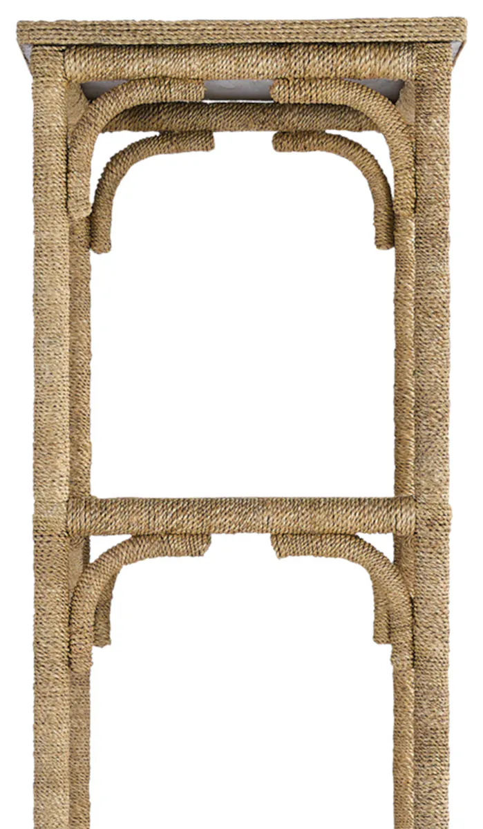 Currey and Company 3000-0086 Olisa Rope Etagere Currey and Company 3000-0086 Olisa Rope Etagere