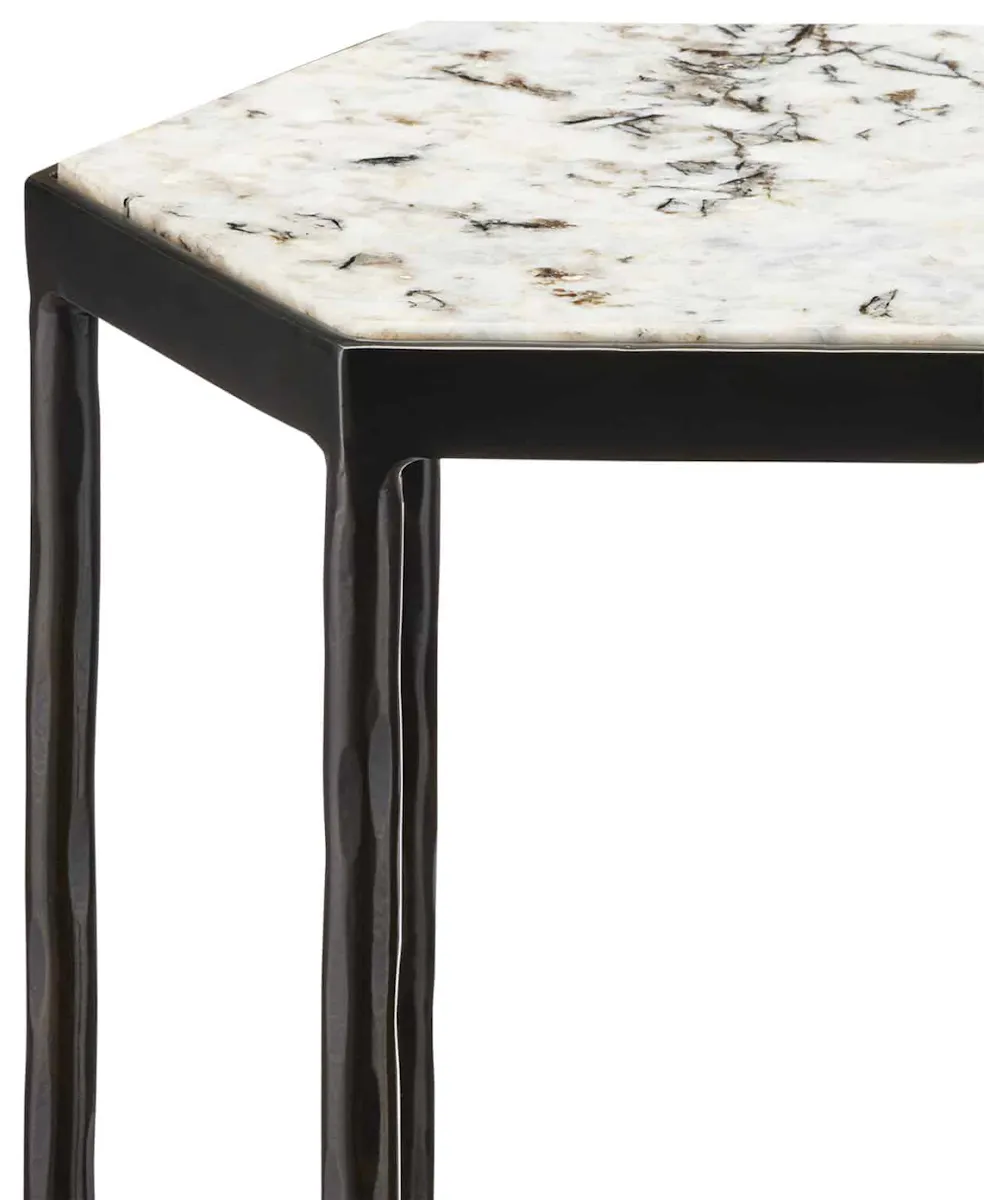 Currey and Company 4000-0174 Tosi Marble Accent Table Currey and Company 4000-0174 Tosi Marble Accent Table