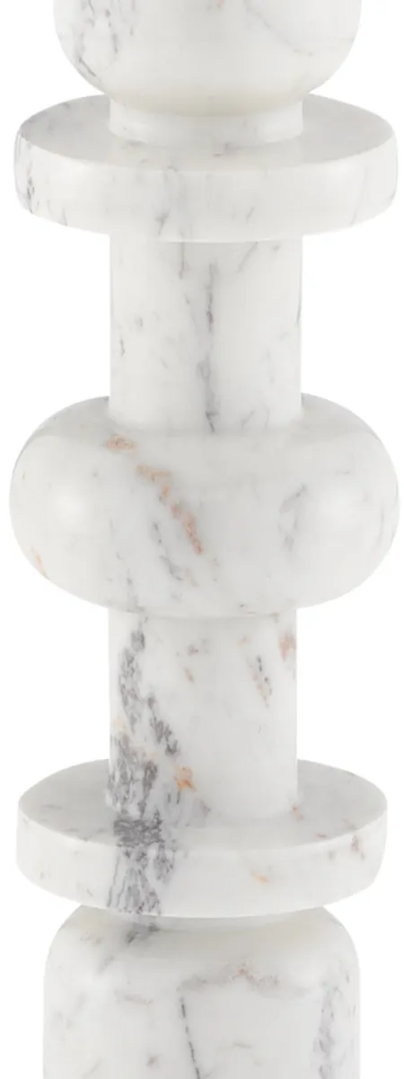 Currey and Company 3000-0138 Sasha White Drinks Table Currey and Company 3000-0138 Sasha White Drinks Table