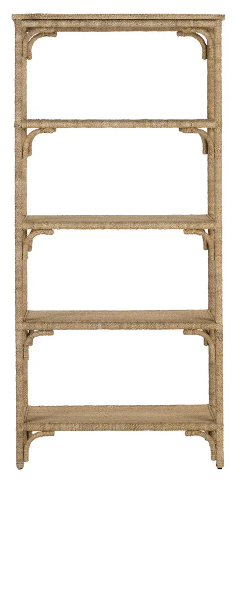 Currey and Company 3000-0086 Olisa Rope Etagere Currey and Company 3000-0086 Olisa Rope Etagere