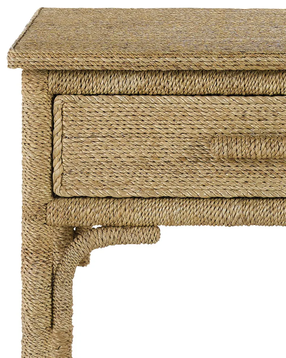 Currey and Company 3000-0085 Olisa Rope Nightstand Currey and Company 3000-0085 Olisa Rope Nightstand
