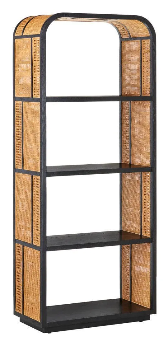 Currey and Company 3000-0229 Anisa Black Etagere