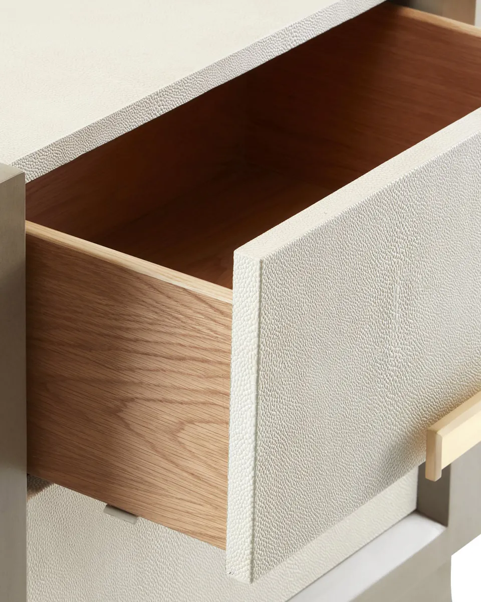 Currey and Company 3000-0211 Koji Cream Nightstand Currey and Company 3000-0211 Koji Cream Nightstand