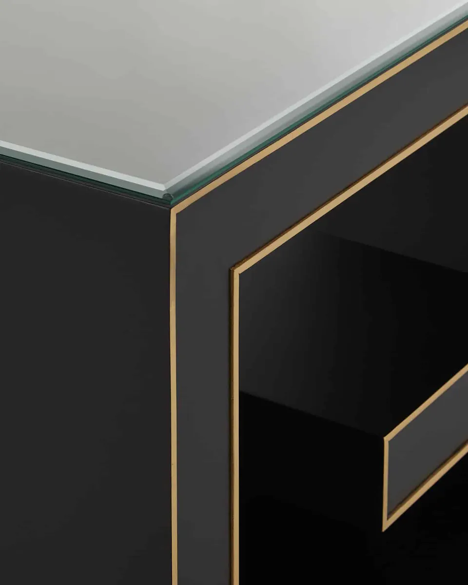 Currey and Company 3000-0213 Artemis Black Writing Desk Currey and Company 3000-0213 Artemis Black Writing Desk
