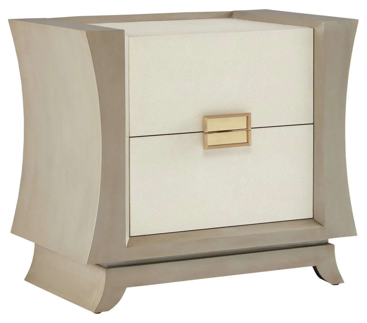 Currey and Company 3000-0211 Koji Cream Nightstand Currey and Company 3000-0211 Koji Cream Nightstand