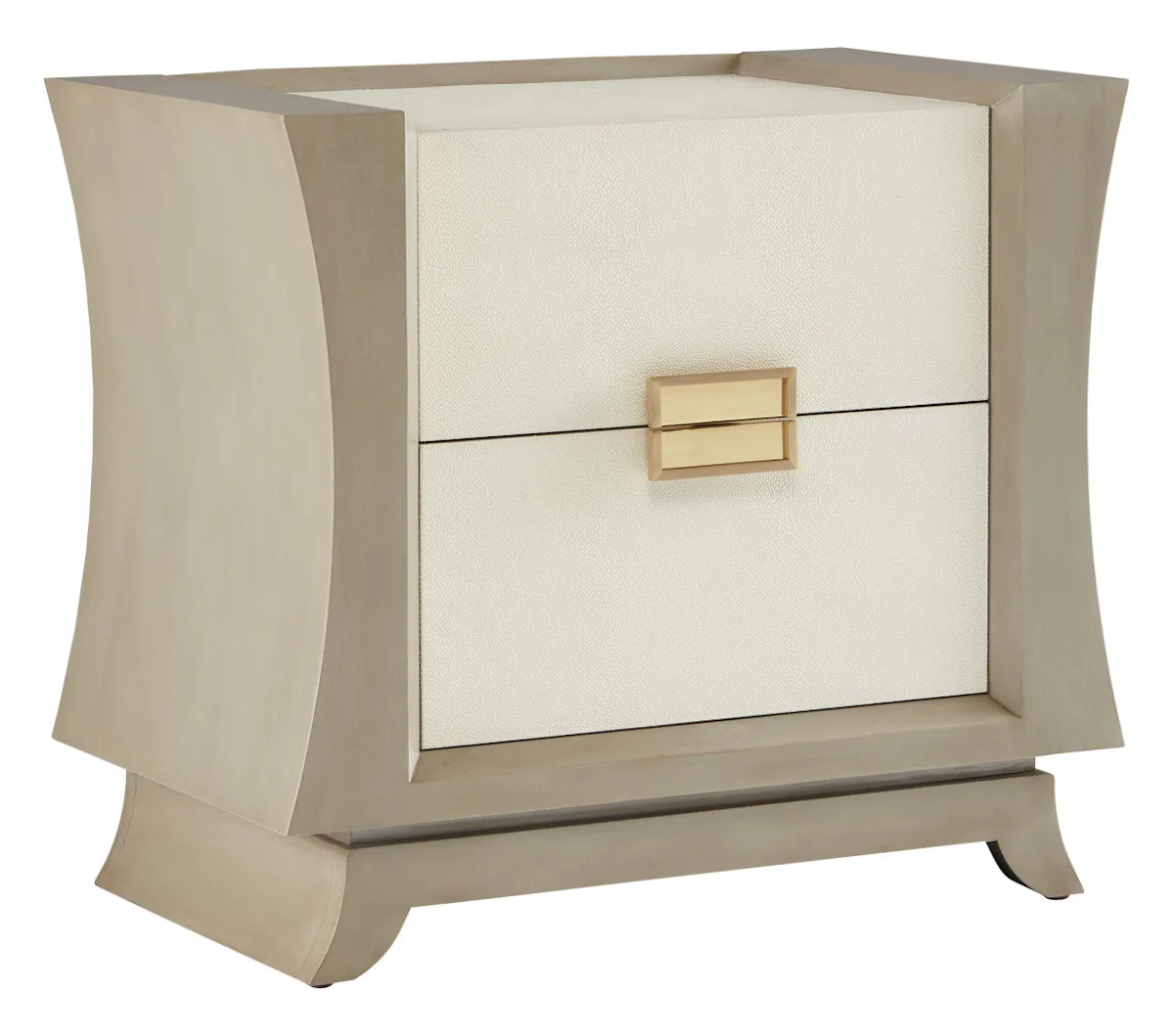 Currey and Company 3000-0211 Koji Cream Nightstand Currey and Company 3000-0211 Koji Cream Nightstand