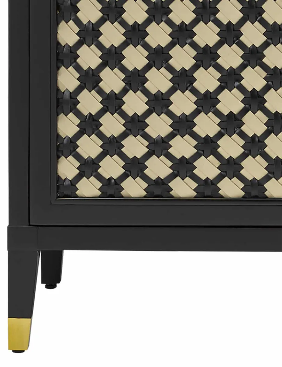 Currey and Company 3000-0178 Bramford Black Cabinet Currey and Company 3000-0178 Bramford Black Cabinet