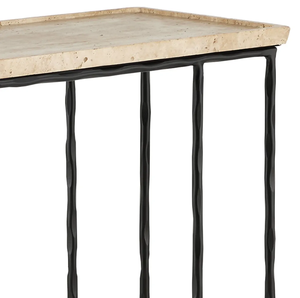 Currey and Company 4000-0139 Boyles Travertine C Table Currey and Company 4000-0139 Boyles Travertine C Table