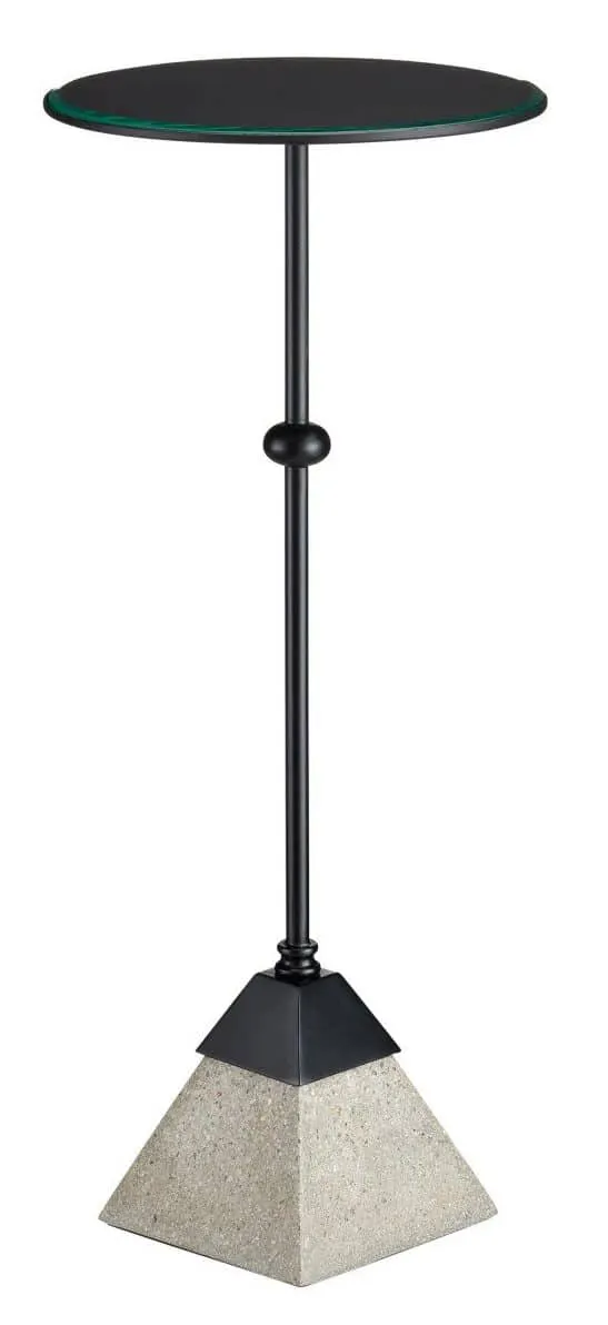 Currey and Company 4000-0185 Parna Concrete Accent Table