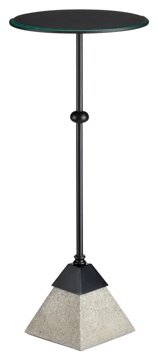 Currey and Company 4000-0185 Parna Concrete Accent Table Currey and Company 4000-0185 Parna Concrete Accent Table