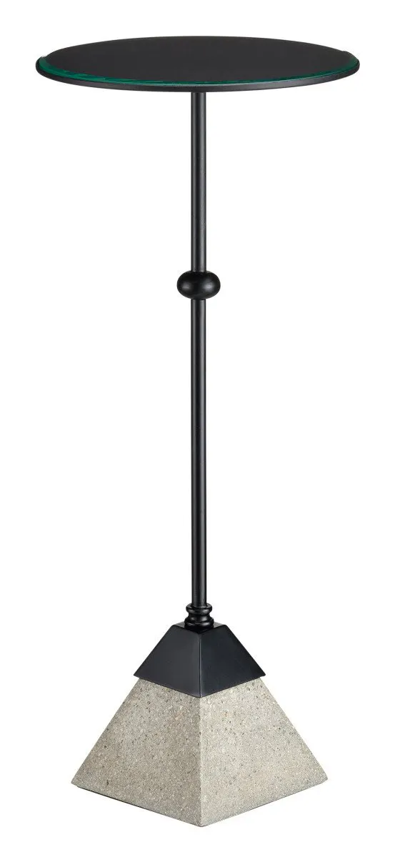 Currey and Company 4000-0185 Parna Concrete Accent Table Currey and Company 4000-0185 Parna Concrete Accent Table