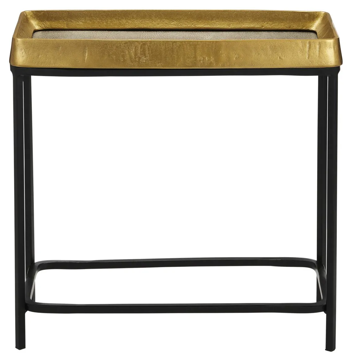 Currey and Company 4000-0148 Tanay Brass Side Table Currey and Company 4000-0148 Tanay Brass Side Table