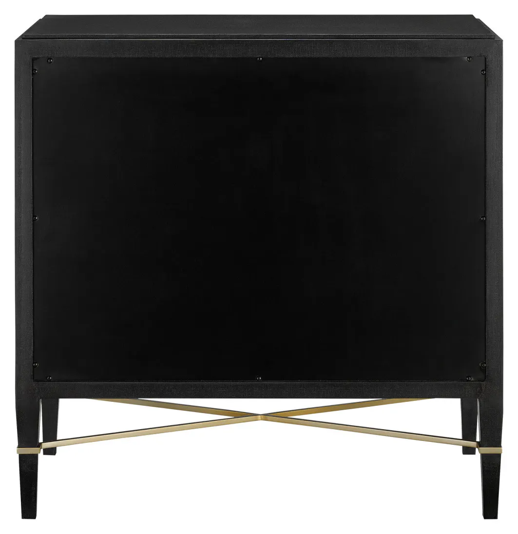 Currey and Company 3000-0065 Verona Black Chest Currey and Company 3000-0065 Verona Black Chest