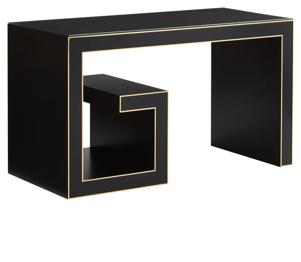 Currey and Company 3000-0213 Artemis Black Writing Desk Currey and Company 3000-0213 Artemis Black Writing Desk
