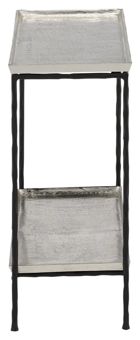 Currey and Company 4000-0061 Boyles Silver Side Table Currey and Company 4000-0061 Boyles Silver Side Table