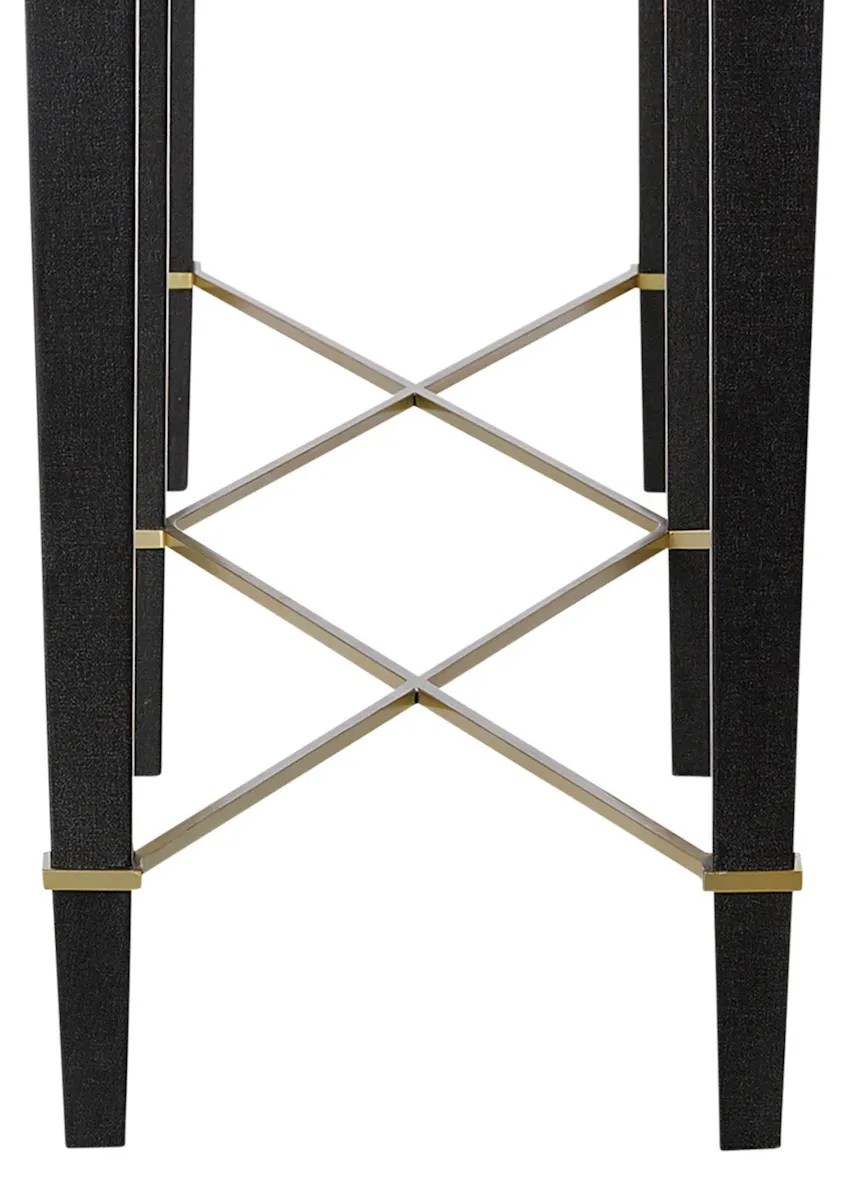Currey and Company 3000-0097 Verona Black Console Table Currey and Company 3000-0097 Verona Black Console Table