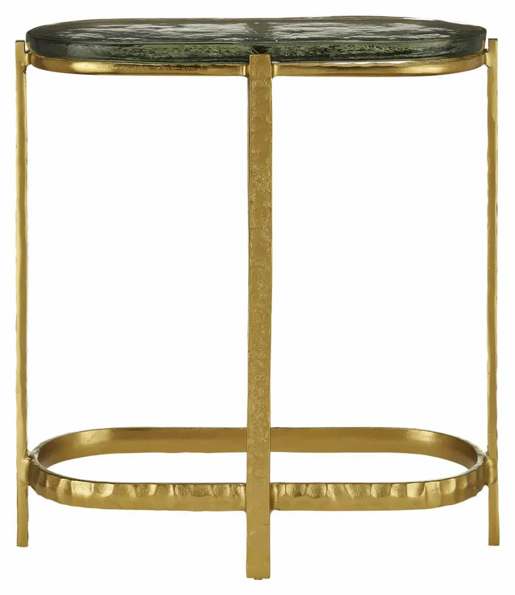 Currey and Company 4000-0158 Acea Gold Side Table Currey and Company 4000-0158 Acea Gold Side Table
