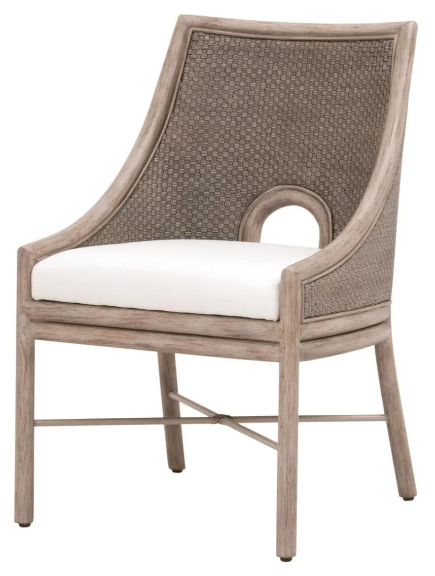 Essentials For Living 6813.FGRY/LPPRL/FG Adamo Dining Chair