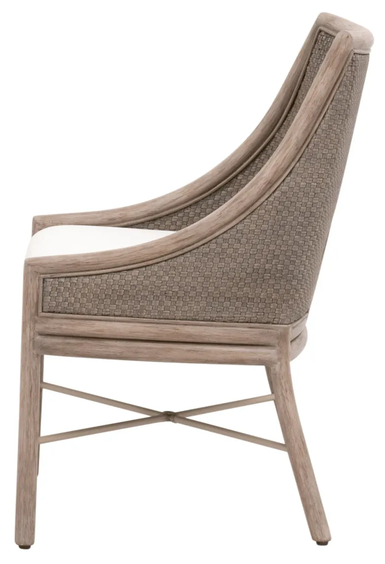 Essentials For Living 6813.FGRY/LPPRL/FG Adamo Dining Chair Essentials For Living 6813.FGRY/LPPRL/FG Adamo Dining Chair