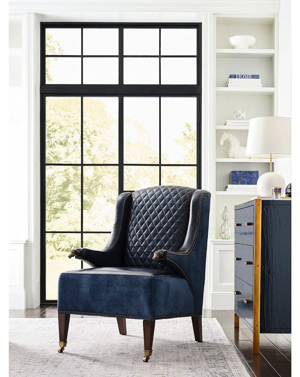 Hancock and Moore CJ6942-Q Clairborne Quilted Chair Hancock and Moore CJ6942-Q Clairborne Quilted Chair