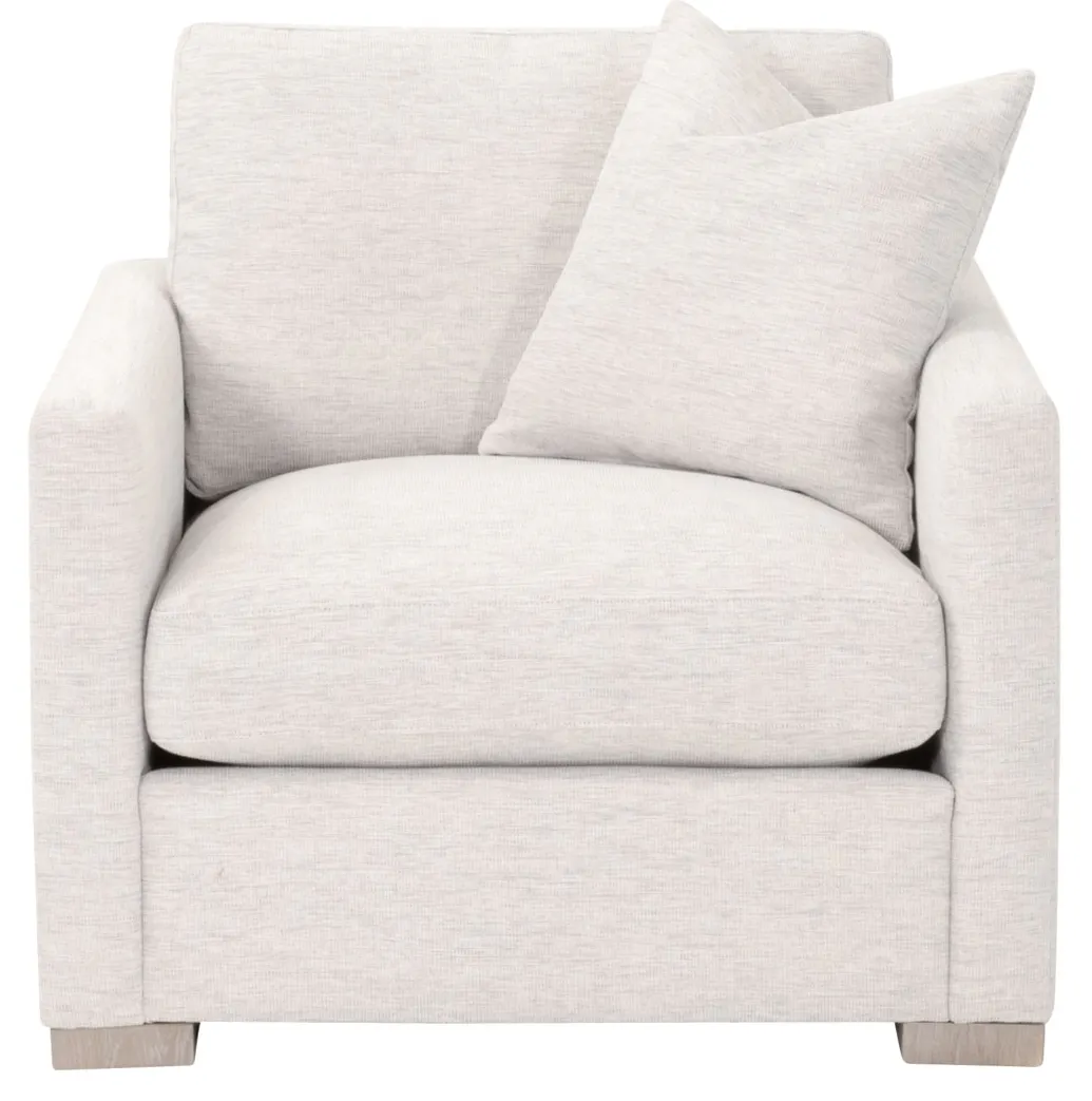 Essentials For Living 6620-1.STO-BSK/NG Clara Slim Arm Sofa Chair Essentials For Living 6620-1.STO-BSK/NG Clara Slim Arm Sofa Chair