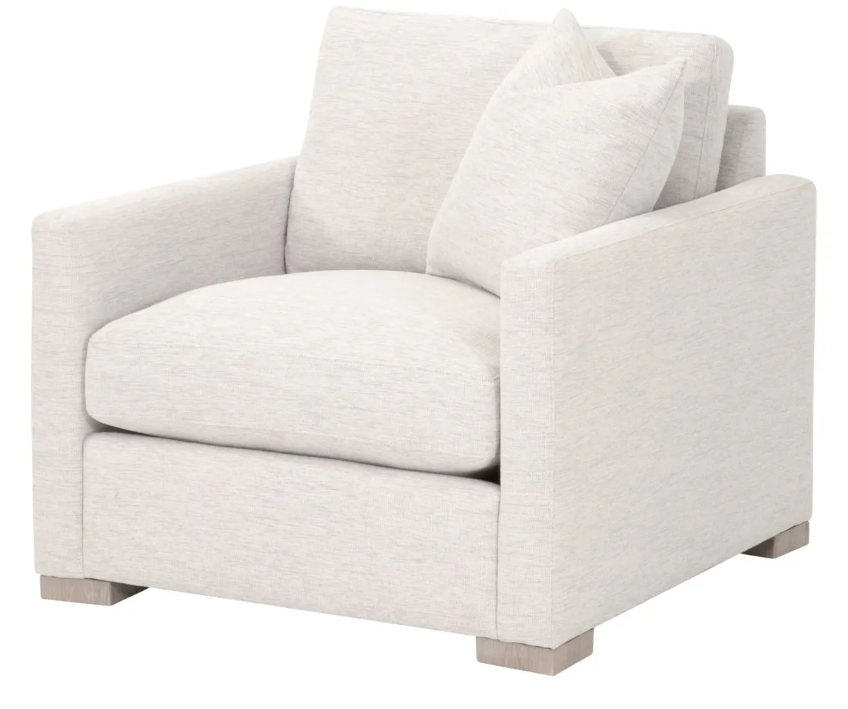 Essentials For Living 6620-1.STO-BSK/NG Clara Slim Arm Sofa Chair Essentials For Living 6620-1.STO-BSK/NG Clara Slim Arm Sofa Chair