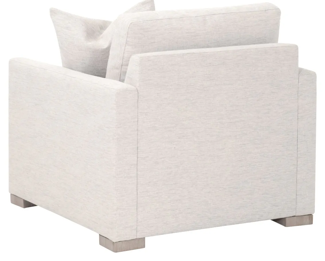 Essentials For Living 6620-1.STO-BSK/NG Clara Slim Arm Sofa Chair Essentials For Living 6620-1.STO-BSK/NG Clara Slim Arm Sofa Chair