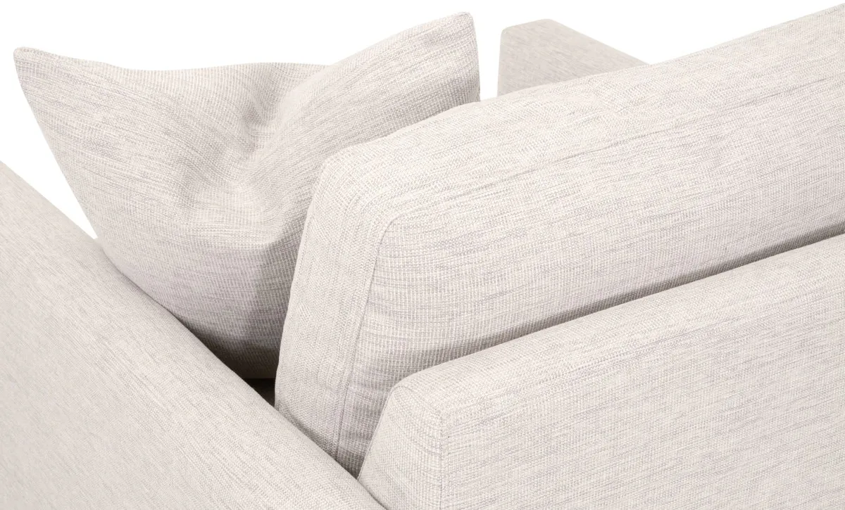 Essentials For Living 6620-1.STO-BSK/NG Clara Slim Arm Sofa Chair Essentials For Living 6620-1.STO-BSK/NG Clara Slim Arm Sofa Chair