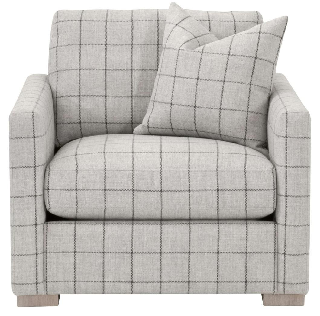 Essentials For Living 6620-1.WCMT/NG Clara Slim Arm Sofa Chair Essentials For Living 6620-1.WCMT/NG Clara Slim Arm Sofa Chair