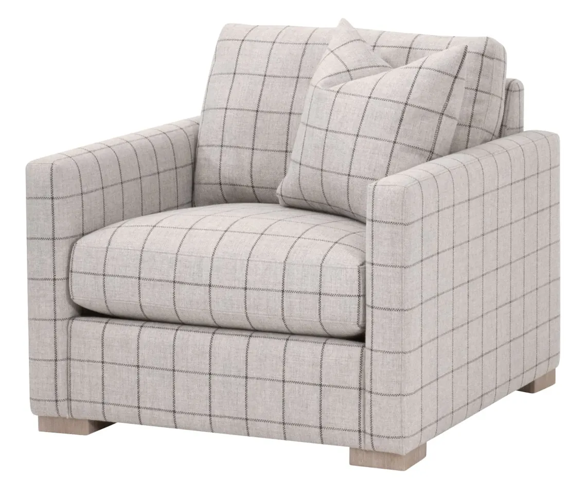 Essentials For Living 6620-1.WCMT/NG Clara Slim Arm Sofa Chair Essentials For Living 6620-1.WCMT/NG Clara Slim Arm Sofa Chair