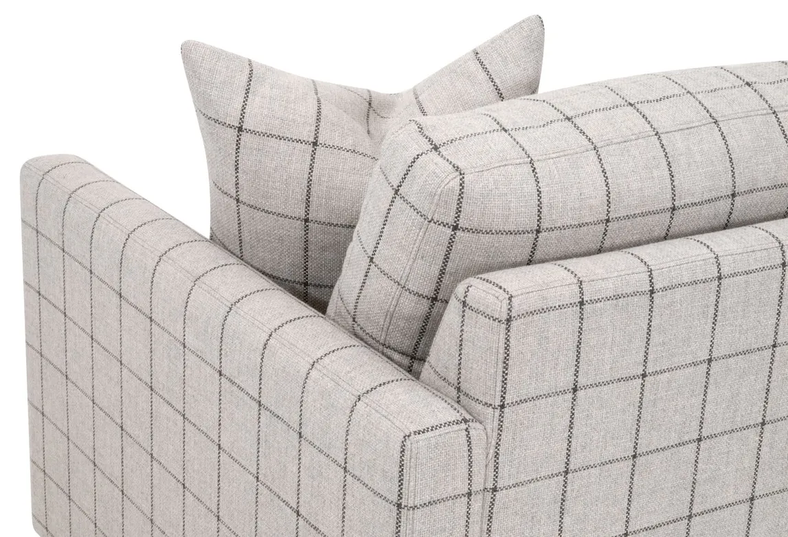 Essentials For Living 6620-1.WCMT/NG Clara Slim Arm Sofa Chair Essentials For Living 6620-1.WCMT/NG Clara Slim Arm Sofa Chair