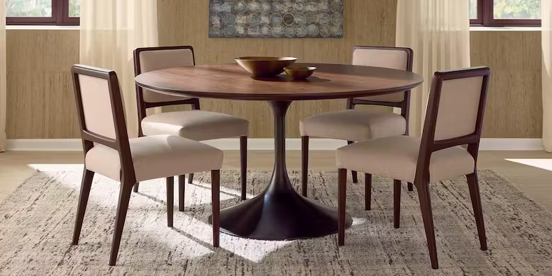 Bassett Furniture 4535-K4848 Copenhagen Round Dining Table Bassett Furniture 4535-K4848 Copenhagen Round Dining Table
