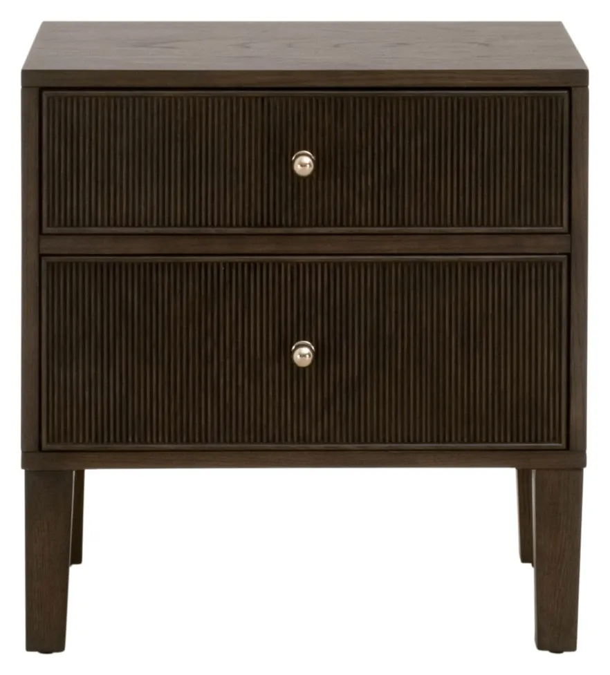 Essentials For Living 5256.DB-OAK Highland 2 Drawer Nightstand Essentials For Living 5256.DB-OAK Highland 2 Drawer Nightstand