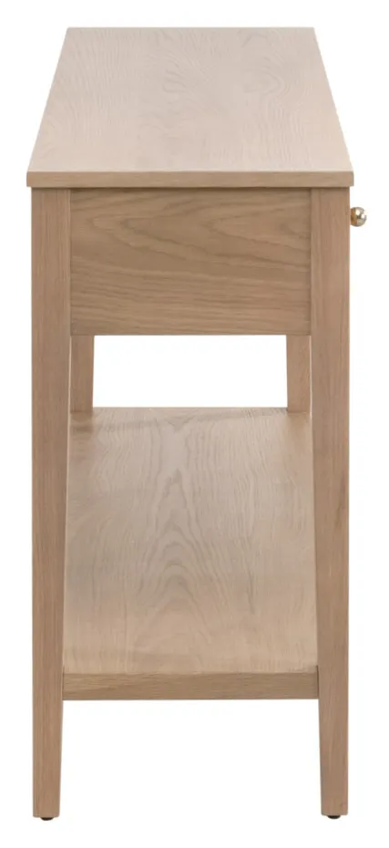 Essentials For Living 5268.NAT-OAK Highland 3 Drawer Console Table Essentials For Living 5268.NAT-OAK Highland 3 Drawer Console Table