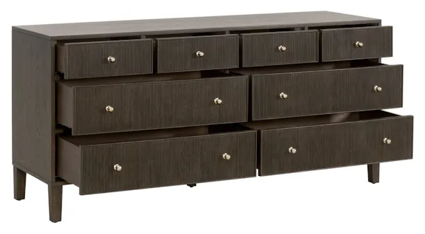 Essentials For Living 5258.DB-OAK Highland 8 Drawer Double Dresser Essentials For Living 5258.DB-OAK Highland 8 Drawer Double Dresser