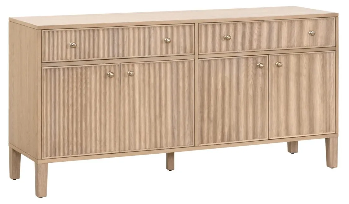Essentials For Living 5264.NAT-OAK Highland Media Sideboard