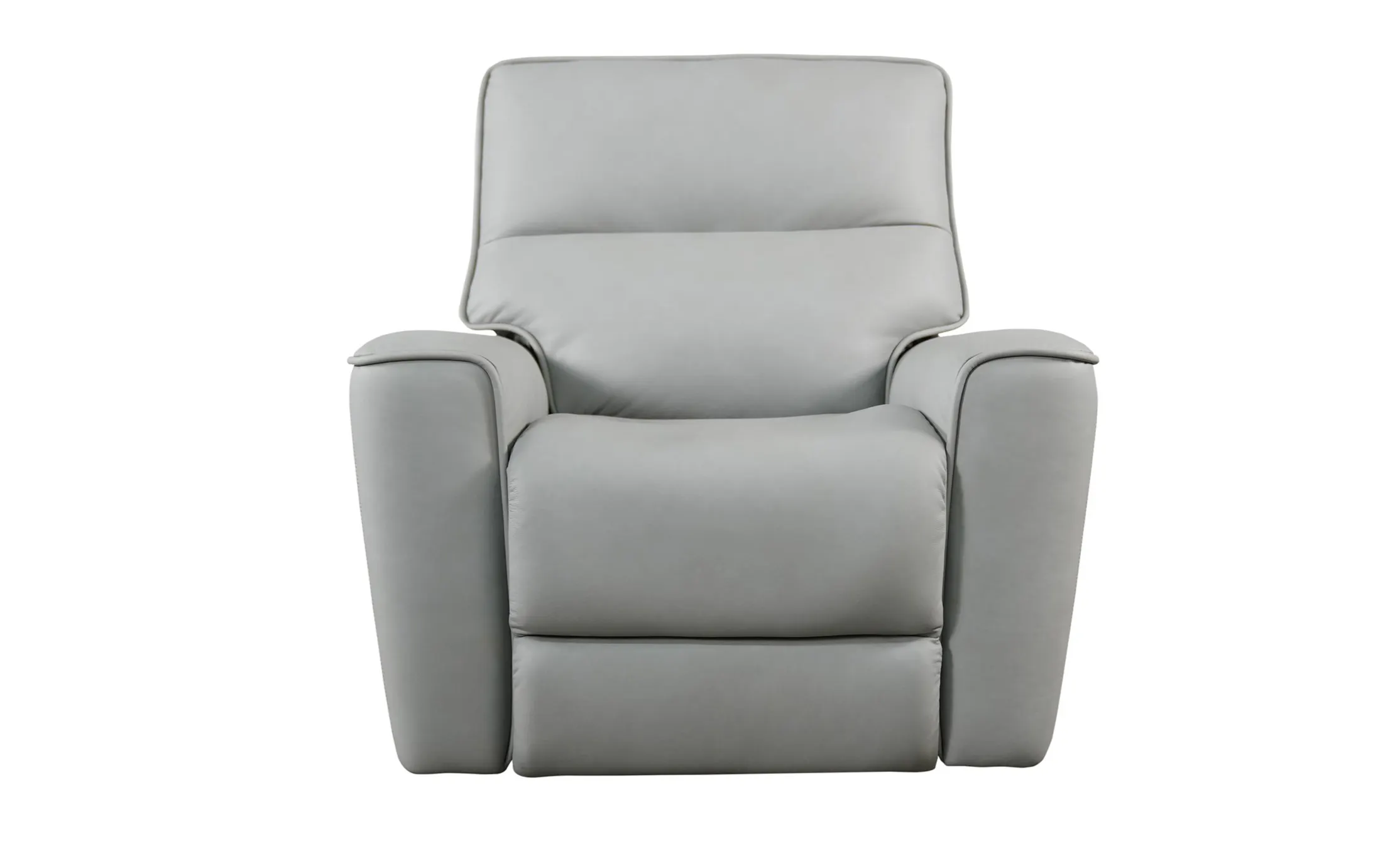 Bassett Club Level 3797-P0M Kenneth Wallsaver Power Recliner Mist Leather