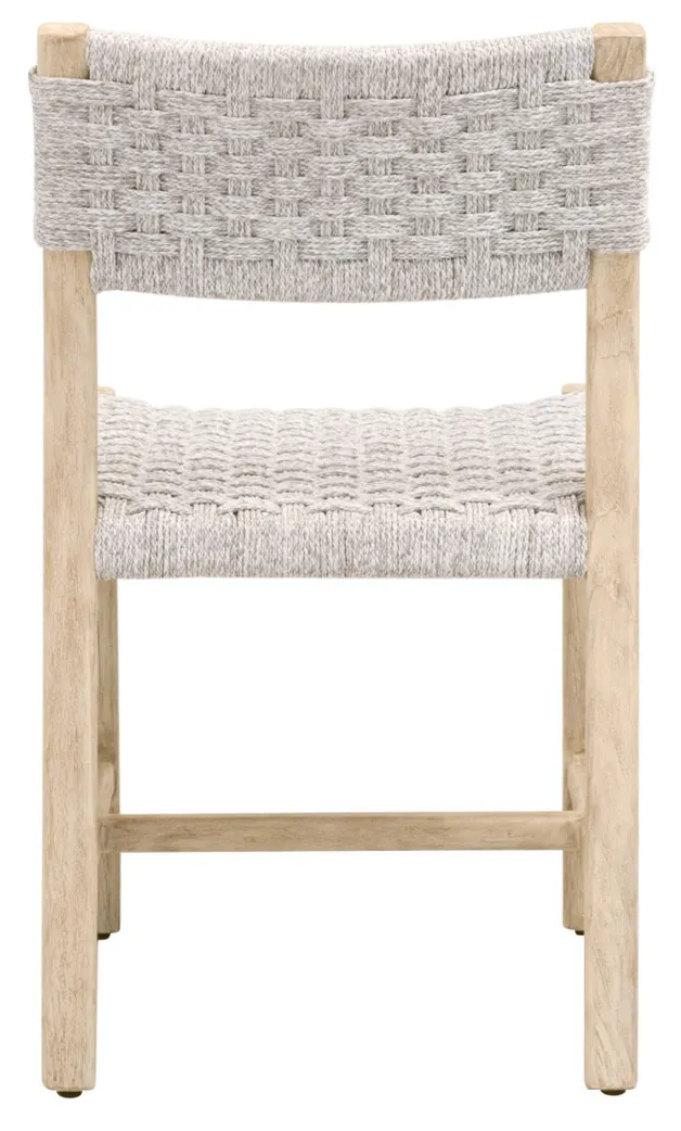 Essentials For Living 6835.WHT/W-ET Kitts Indoor Outdoor Dining Chair Essentials For Living 6835.WHT/W-ET Kitts Indoor Outdoor Dining Chair
