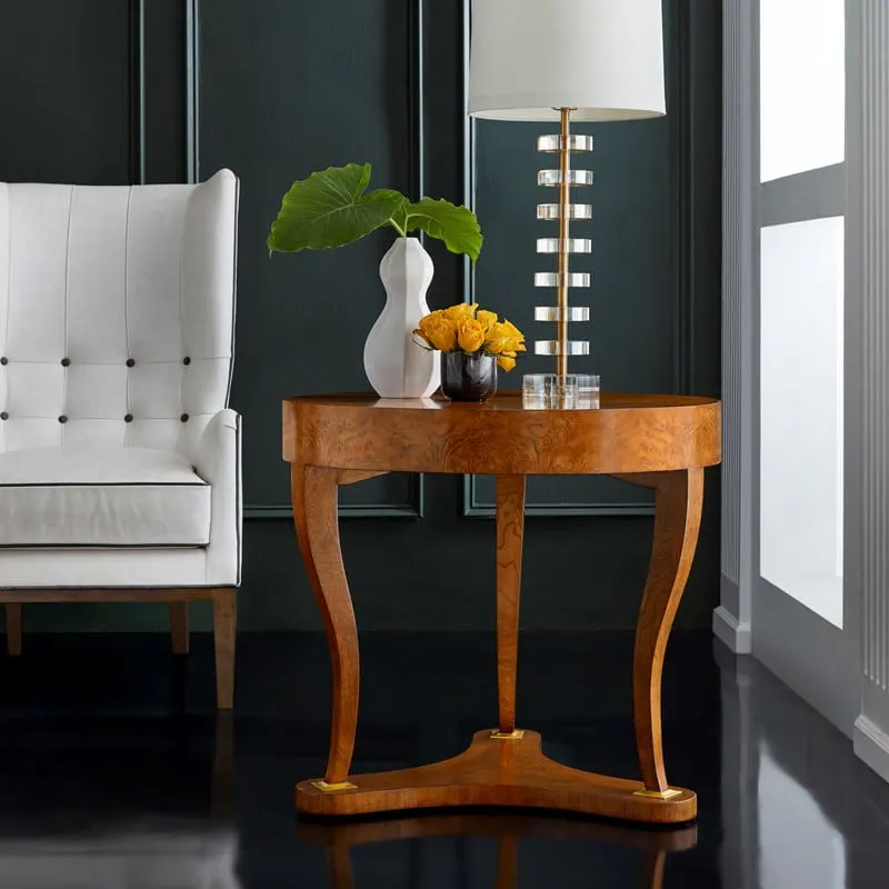 Modern History MH1202F01 Cadmore Burl End Table Modern History MH1202F01 Cadmore Burl End Table