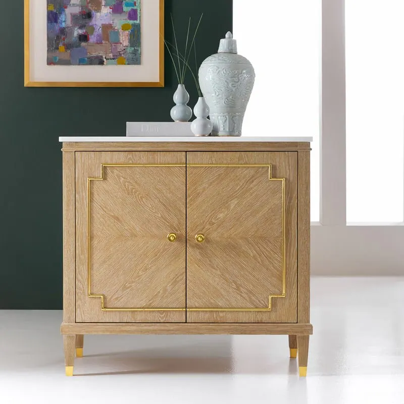 Modern History MH1222F01 Noelle Two Door Cabinet Modern History MH1222F01 Noelle Two Door Cabinet