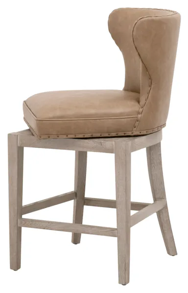 Essentials For Living 6421-CSUP.IVT-BT/NG Milton Swivel Counter Stool Essentials For Living 6421-CSUP.IVT-BT/NG Milton Swivel Counter Stool
