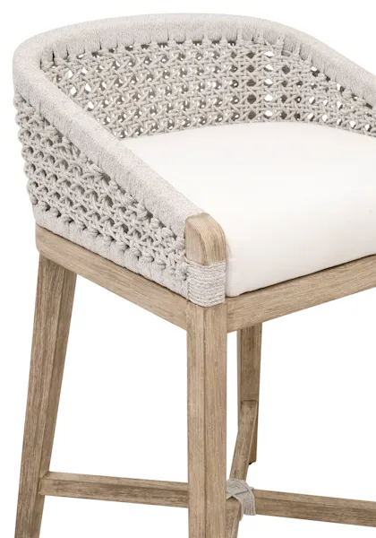 Essentials For Living 6795CS.WHT/LPPRL/NG Montecito Counter Stool Essentials For Living 6795CS.WHT/LPPRL/NG Montecito Counter Stool