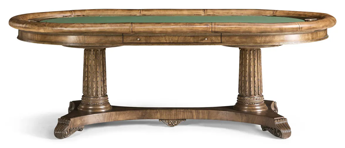 Jonathan Charles 493199-MBL Light Mahogany Poker Table Jonathan Charles 493199-MBL Light Mahogany Poker Table