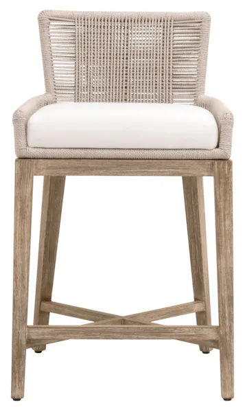 Essentials For Living 6859CS.OYS/LPPRL/NG Overlay Counter Stool Essentials For Living 6859CS.OYS/LPPRL/NG Overlay Counter Stool