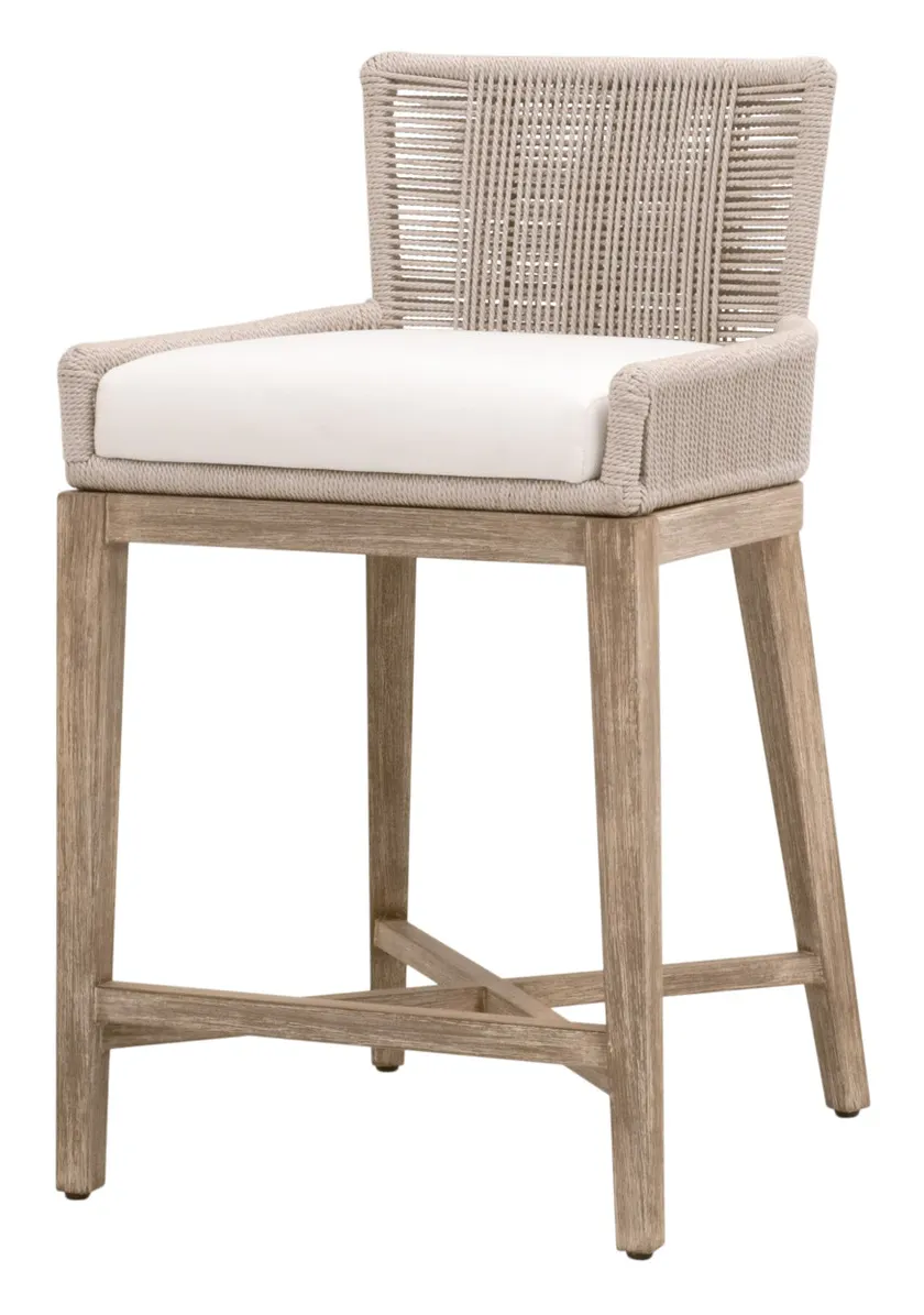 Essentials For Living 6859CS.OYS/LPPRL/NG Overlay Counter Stool Essentials For Living 6859CS.OYS/LPPRL/NG Overlay Counter Stool