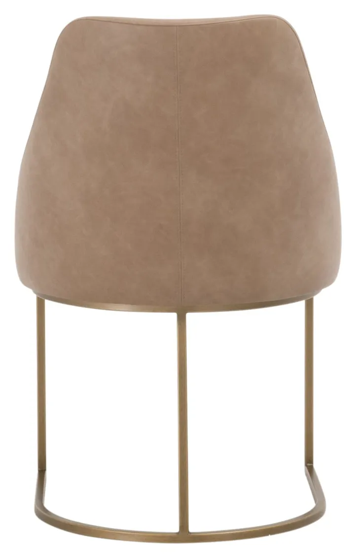 Essentials For Living 6011.IVT-BGLD Parissa Dining Chair Essentials For Living 6011.IVT-BGLD Parissa Dining Chair