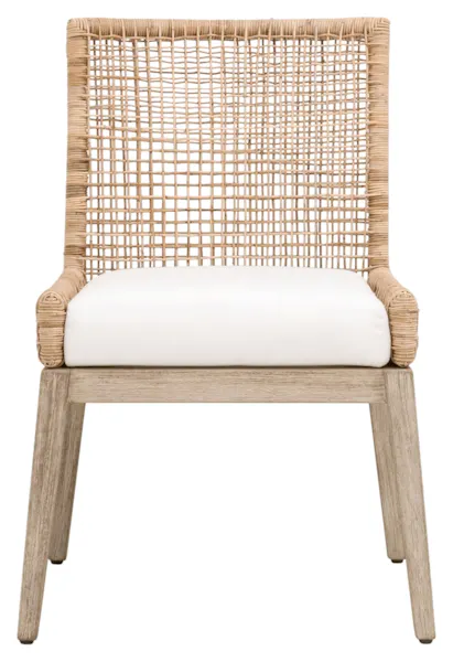 Essentials For Living 6836.NAT/LPPRL/NG Seaside Dining Chair Essentials For Living 6836.NAT/LPPRL/NG Seaside Dining Chair
