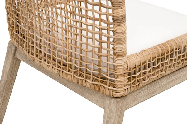 Essentials For Living 6836.NAT/LPPRL/NG Seaside Dining Chair Essentials For Living 6836.NAT/LPPRL/NG Seaside Dining Chair
