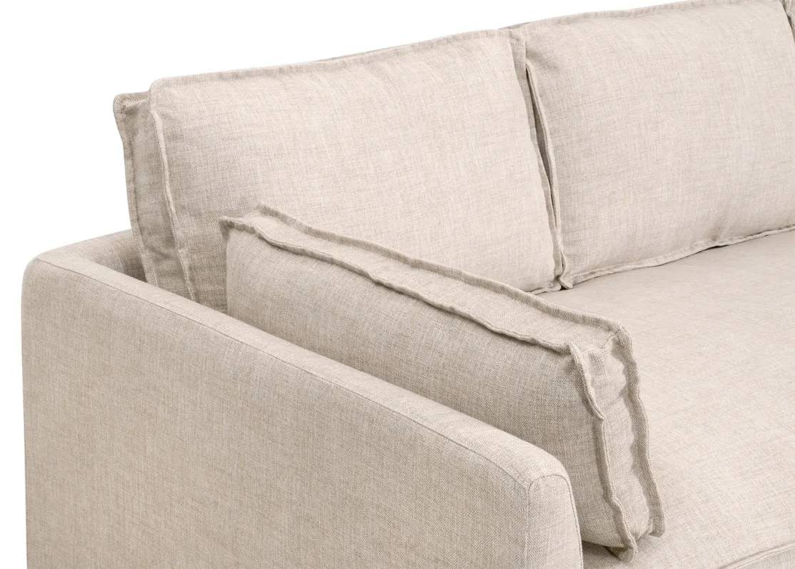 Essentials For Living 6726-3.ATWN Thea Outdoor 90 inch Taper Arm Slipcover Sofa Essentials For Living 6726-3.ATWN Thea Outdoor 90 inch Taper Arm Slipcover Sofa