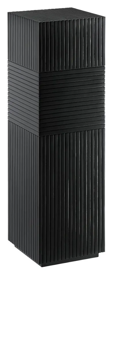 Currey and Company 1000-0051 Odense Black Pedestal Currey and Company 1000-0051 Odense Black Pedestal